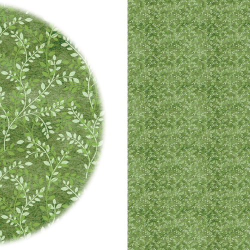 کاغذ کادو گلاسه - طرح سبزه